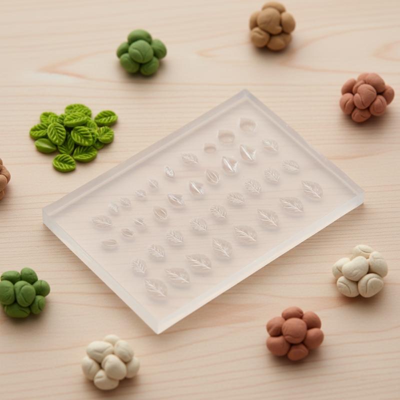 Art Craft Leaves - 3D Mold Silicone Nail Art Decorations