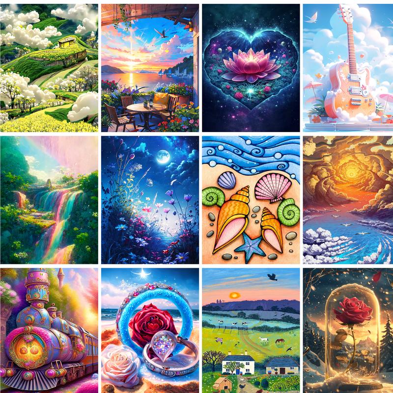 Art Craft Decoration Ideas - GATYZTORY Painting By Numbers Craft Kit