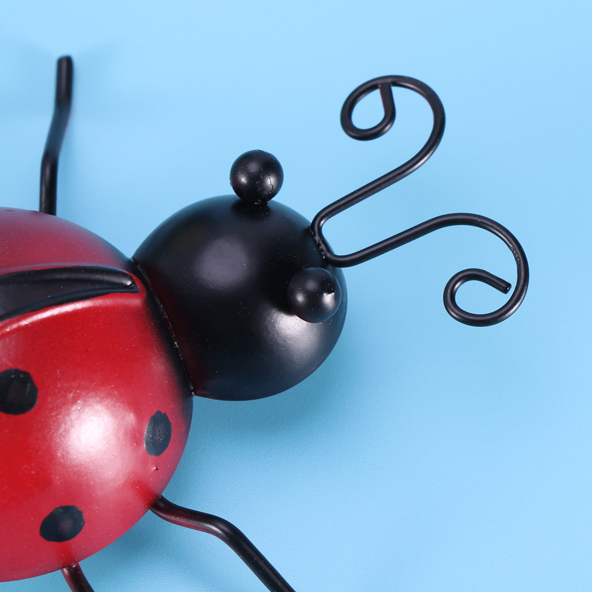 Art Craft Ladybug - 3Pcs Ladybug Wall Mounted Metal Art