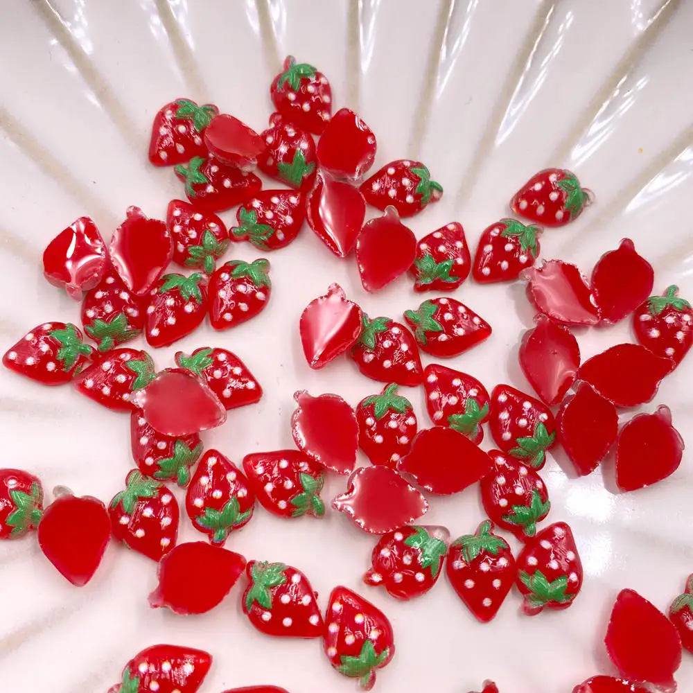 Art Craft New Year - 60Pcs Glitter Resin Colorful Mini 3D