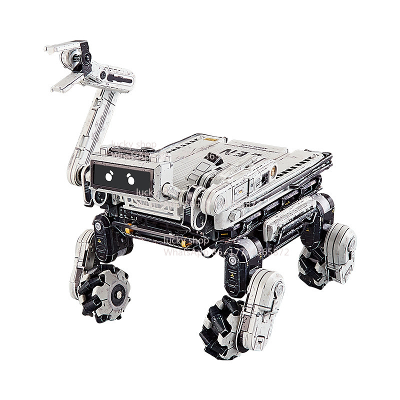 Art Craft Robot - Smart Robot Dog Moss 3D Metal
