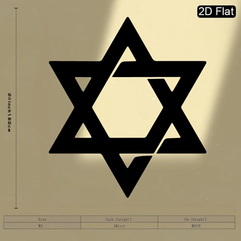 Art & Craft Of Problem Solving - CIFBUY Iron Wall Art Star of