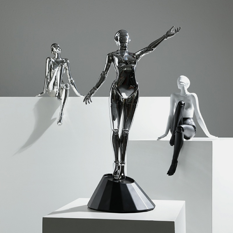 Art Craft Robot - Modern Mechanical Character Sculpture For Hotel