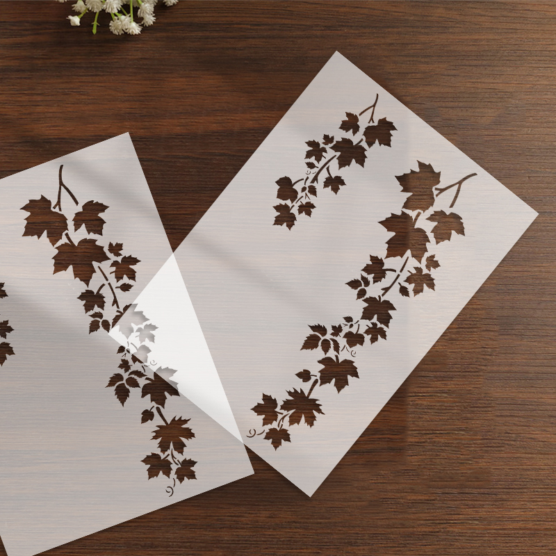 Art Craft Leaves - YOMDID 1pc Leaf Pattern PET Painting