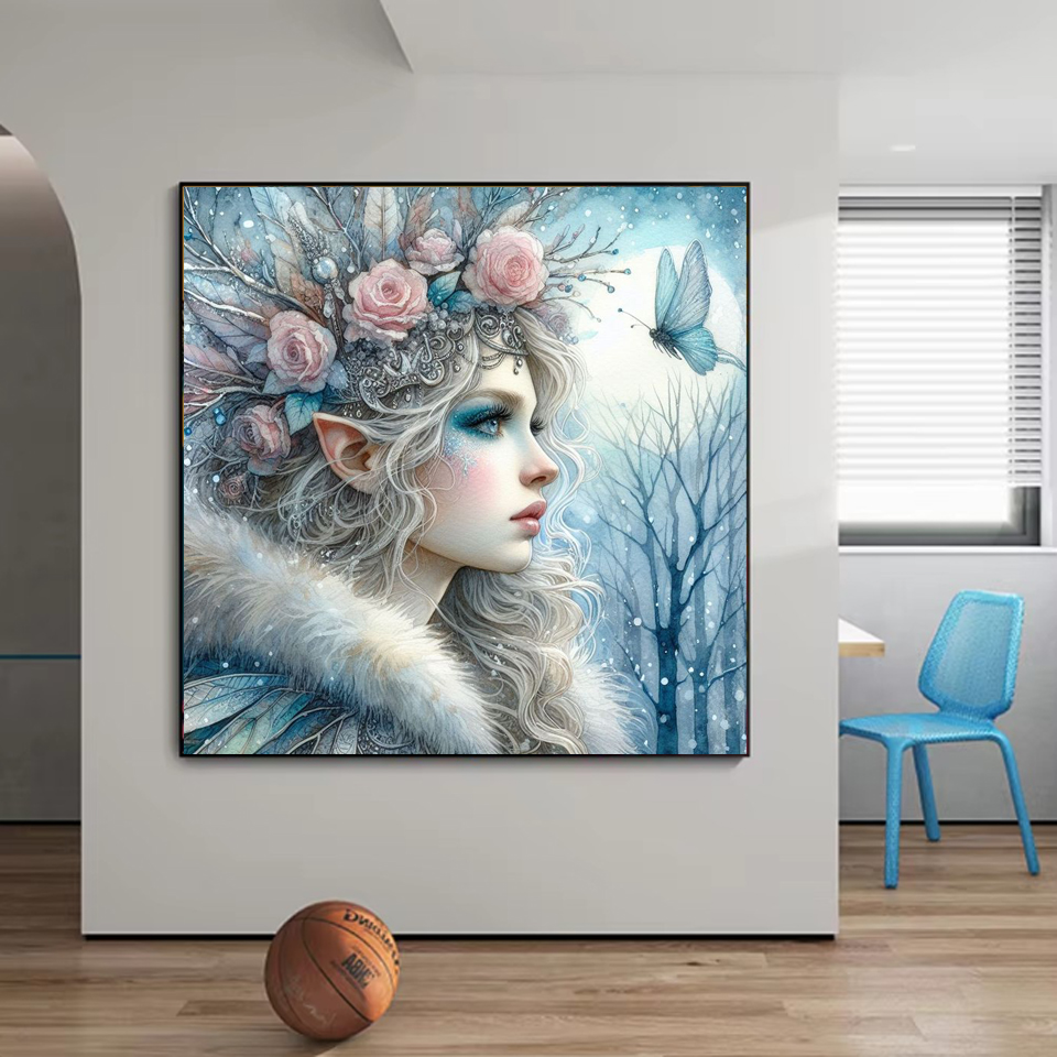 DIY New Diamond Art Painting W - Art Craft Winter ulasan dan harga