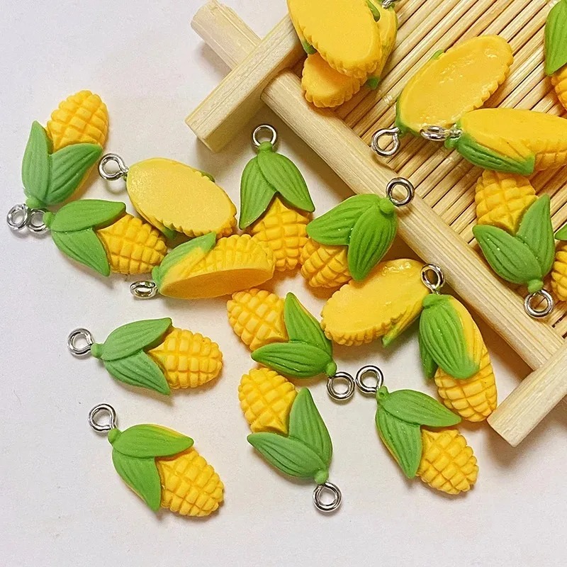 20Pcs Funny Mini Corn Vegetabl - Art Craft Resin ulasan dan harga