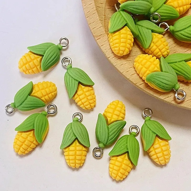 20Pcs Funny Mini Corn Vegetabl - Art Craft Resin ulasan dan harga