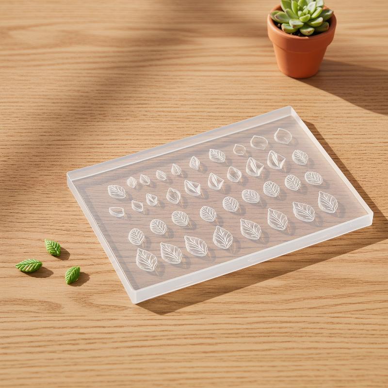 3D Mold Silicone Nail Art Deco - Art Craft Leaves ulasan dan harga