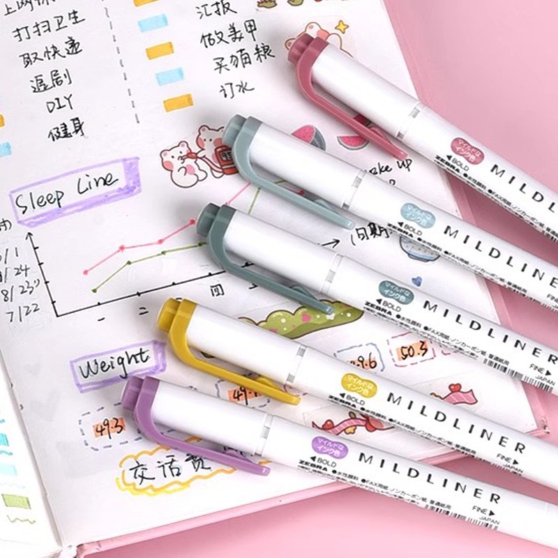 Zebra Mildliner Highlighter Pe - Zebra Pen Mildliner ulasan dan harga