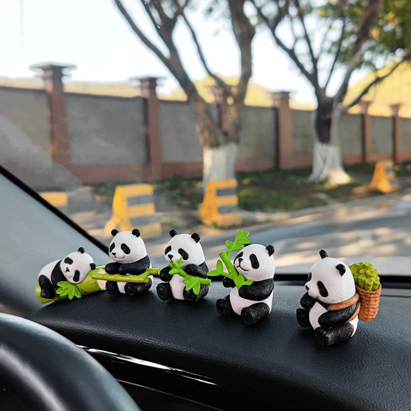 New Cute Panda Design Car Cons - Art Craft New Year ulasan dan harga