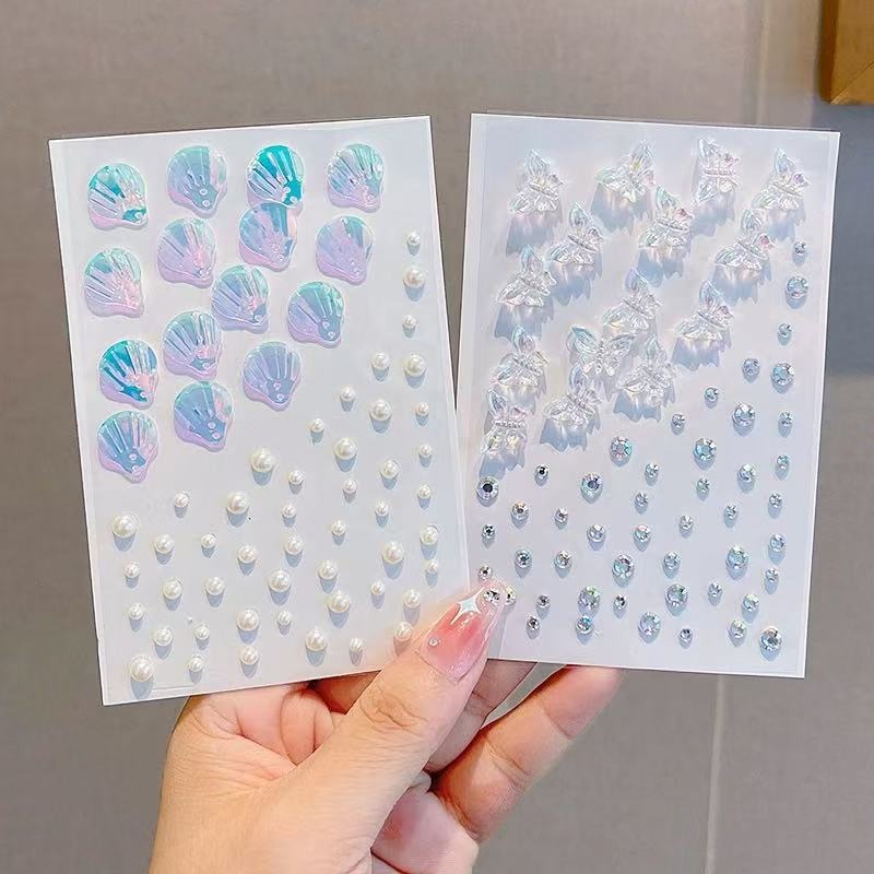 Korean Ins Style Mermaid Rose  - Art Craft Butterfly ulasan dan harga