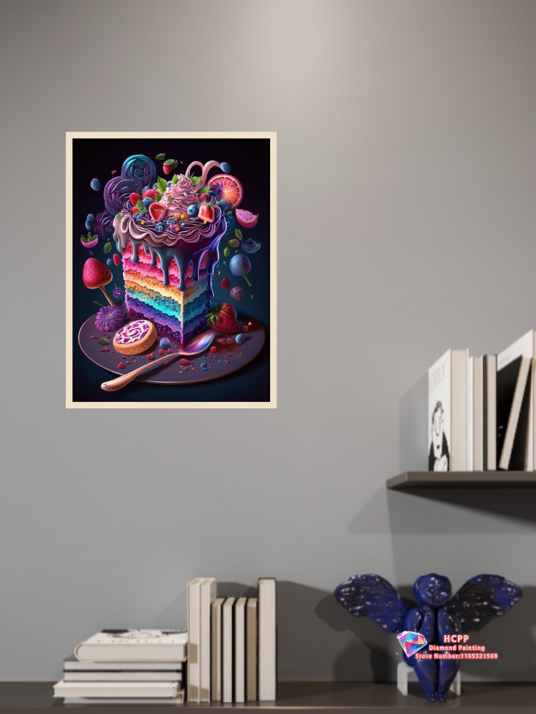 Ice Cream Cake Food Diamond Pa - Art Craft Ice Cream ulasan dan harga