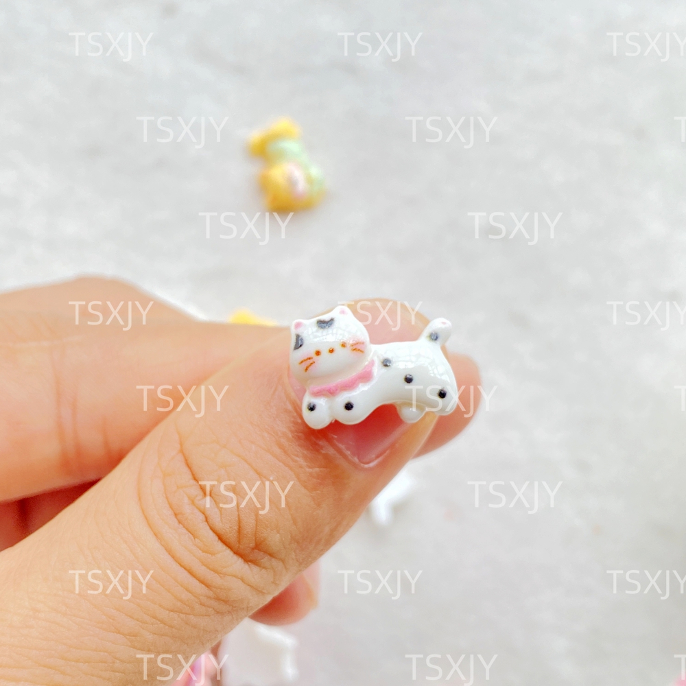 20Pcs Mixed Nail Art Resin Min - Art Craft Cat ulasan dan harga