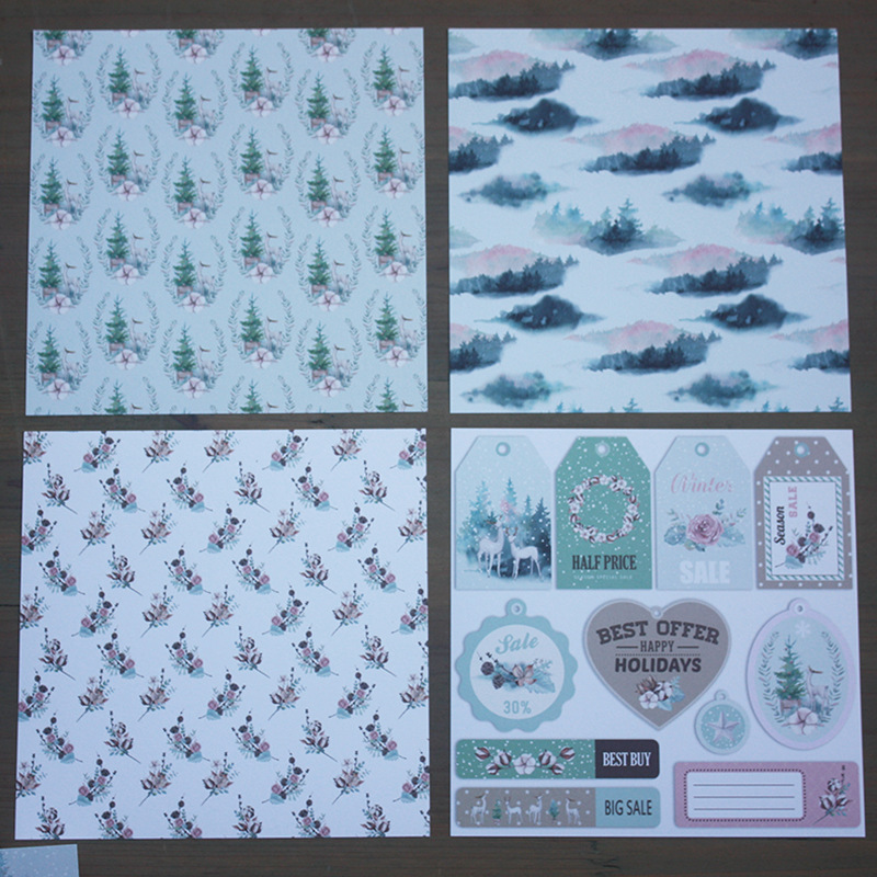 KLJUYP 24 Sheets Winter Time S - Art Craft Winter ulasan dan harga