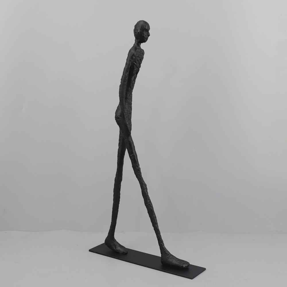 Walking Man Statue Room Decor  - Art Craft New Year ulasan dan harga
