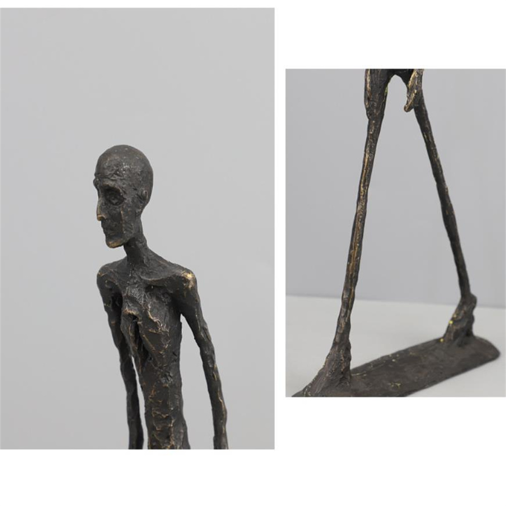 Walking Man Statue Room Decor  - Art Craft New Year ulasan dan harga