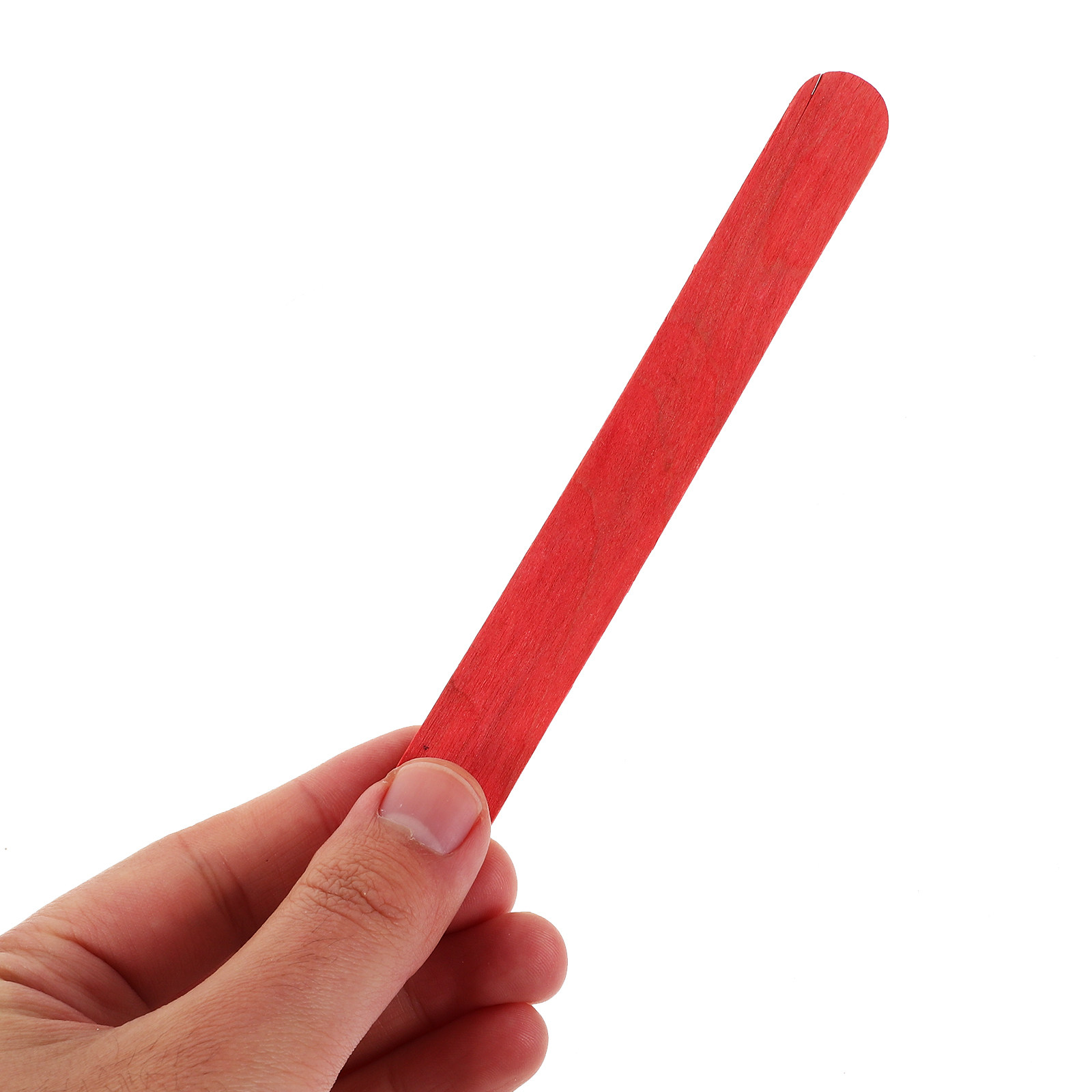 100Pcs Large Wooden Sticks for - Art Craft Ice Cream ulasan dan harga