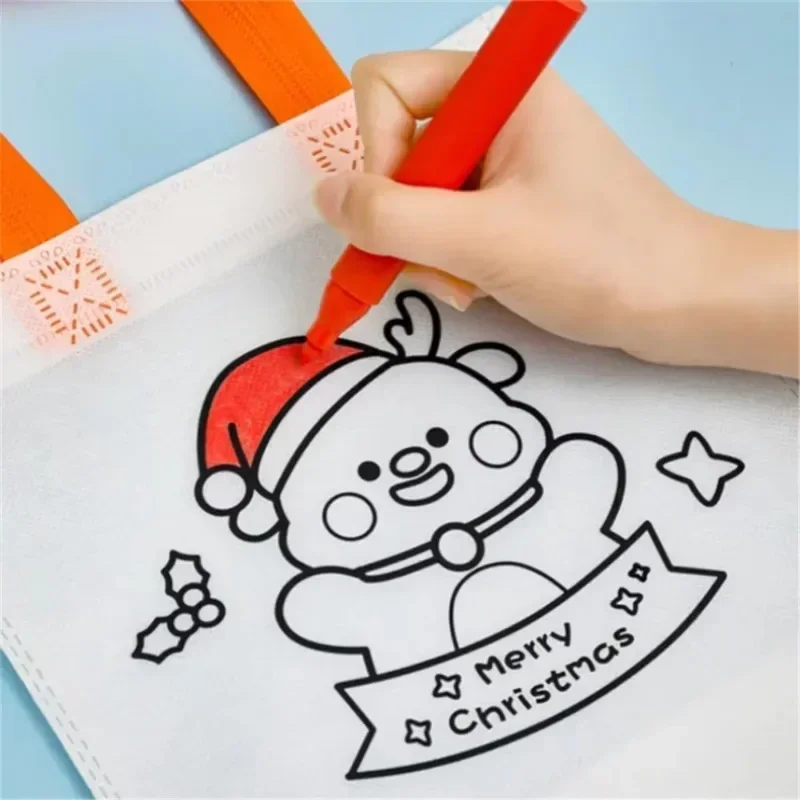 Cartoon Christmas Diy Graffiti - Art And Craft For Xmas ulasan dan harga