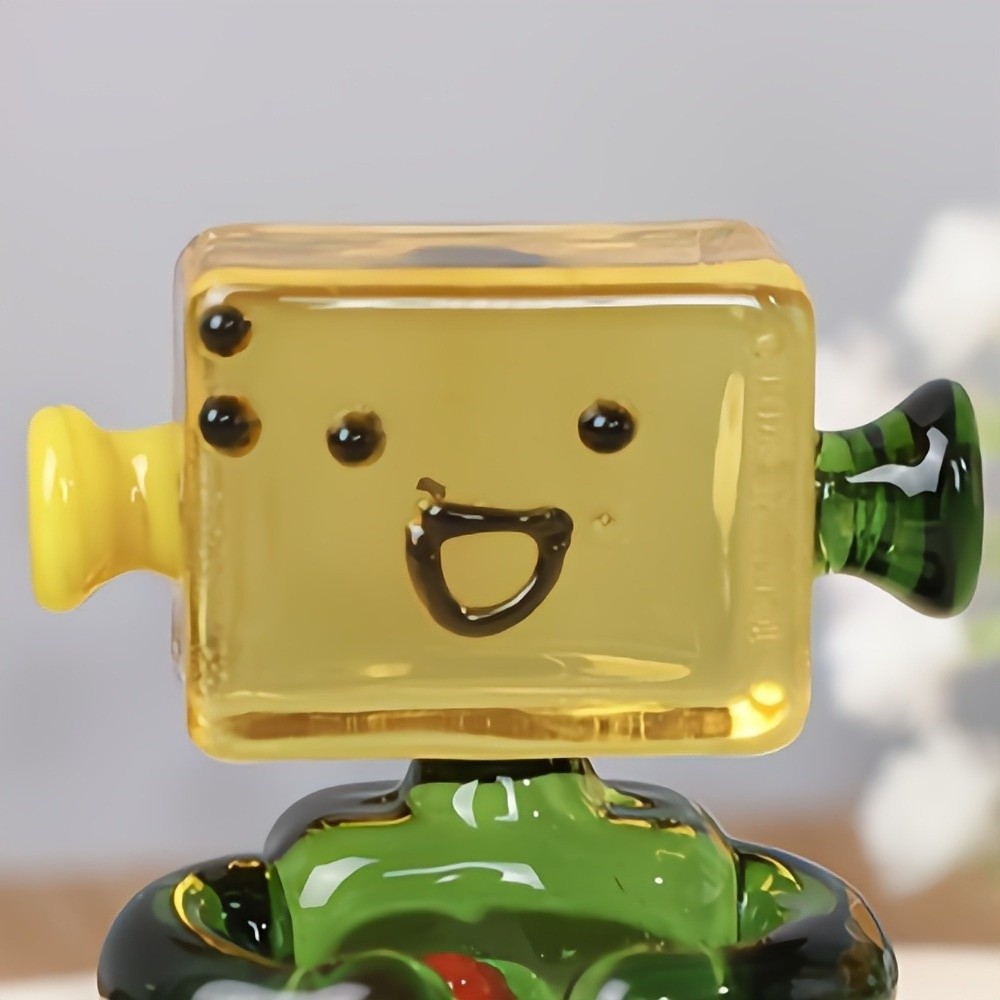 Mini Bonsai Decor Colorful Fac - Art Craft Robot ulasan dan harga