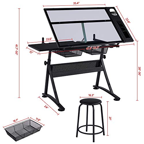 Drawing Table, Art Craft Desk  - Art Craft Usa ulasan dan harga