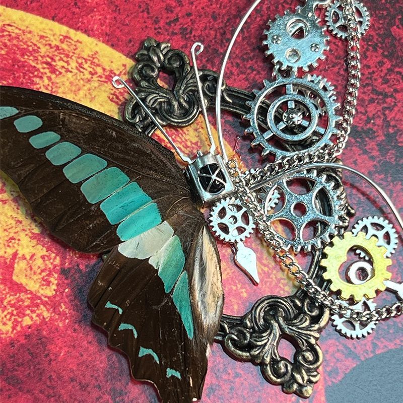 Steampunk Butterfly Frame DIY  - Art Craft Butterfly ulasan dan harga