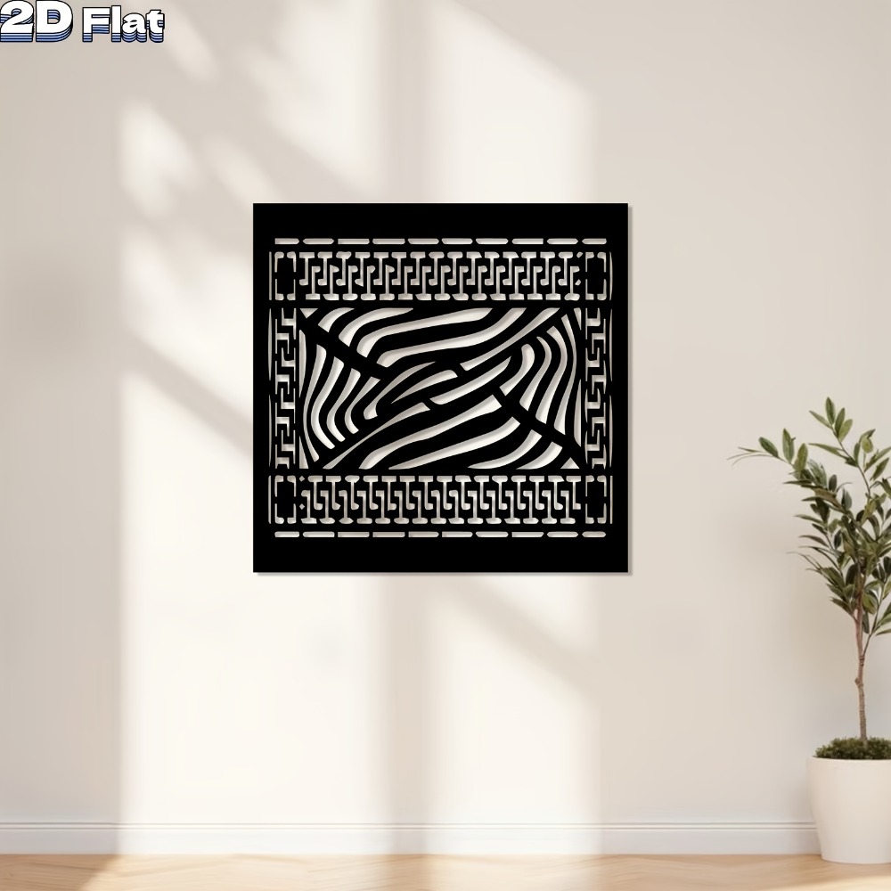 CIFBUY Metal Wall Art Zebra St - Art Craft Zebra ulasan dan harga