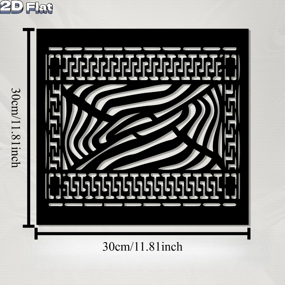 CIFBUY Metal Wall Art Zebra St - Art Craft Zebra ulasan dan harga