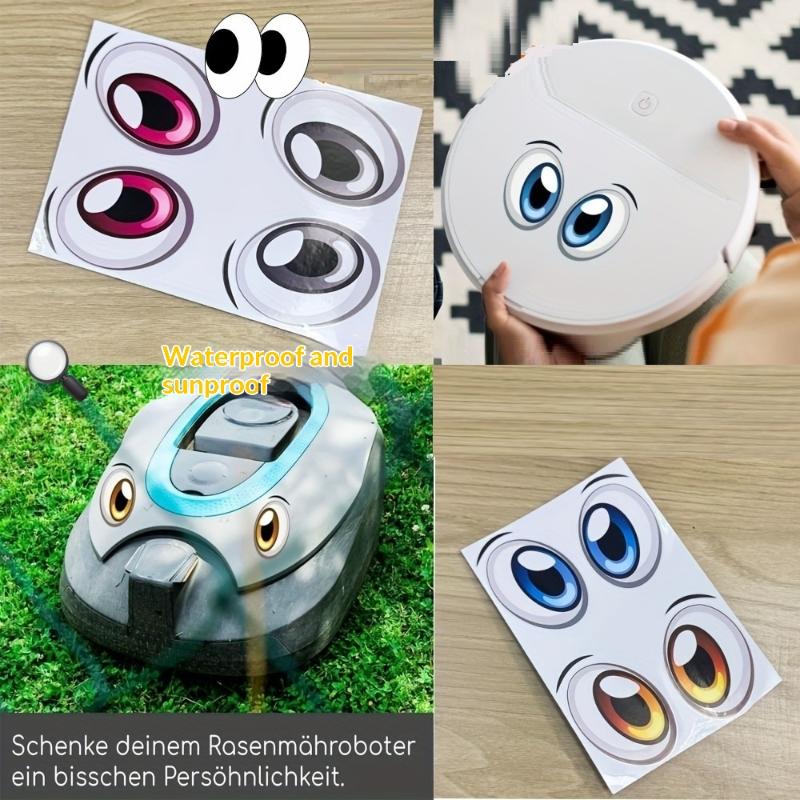 Robot Eye Stickers Easy Peel 1 - Art Craft Robot ulasan dan harga