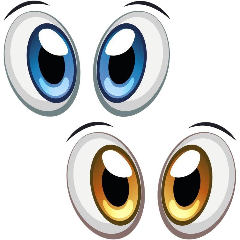Robot Eye Stickers Easy Peel 1 - Art Craft Robot ulasan dan harga