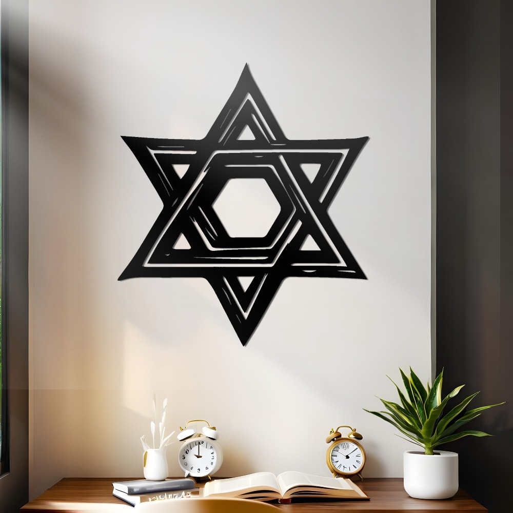 CIFBUY Iron Wall Art Star of D - Art & Craft Of Problem Solving ulasan dan harga