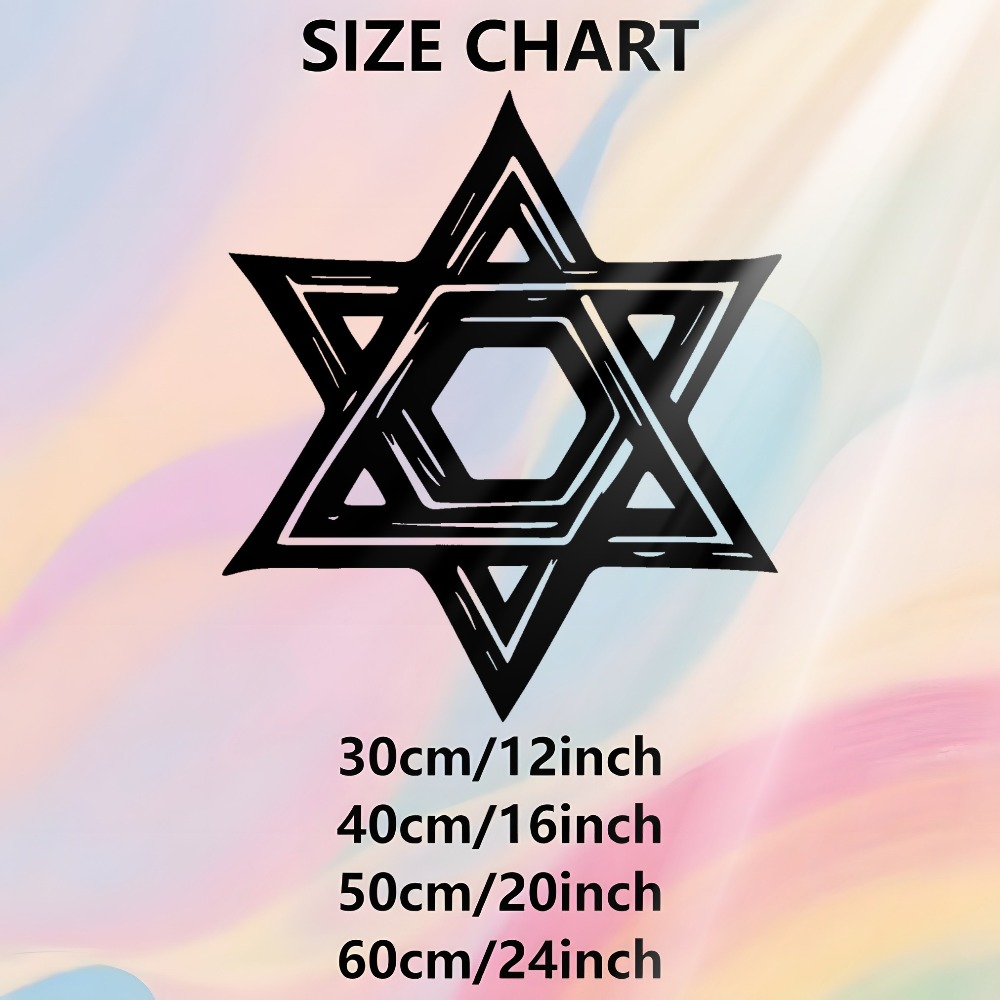 CIFBUY Iron Wall Art Star of D - Art & Craft Of Problem Solving ulasan dan harga