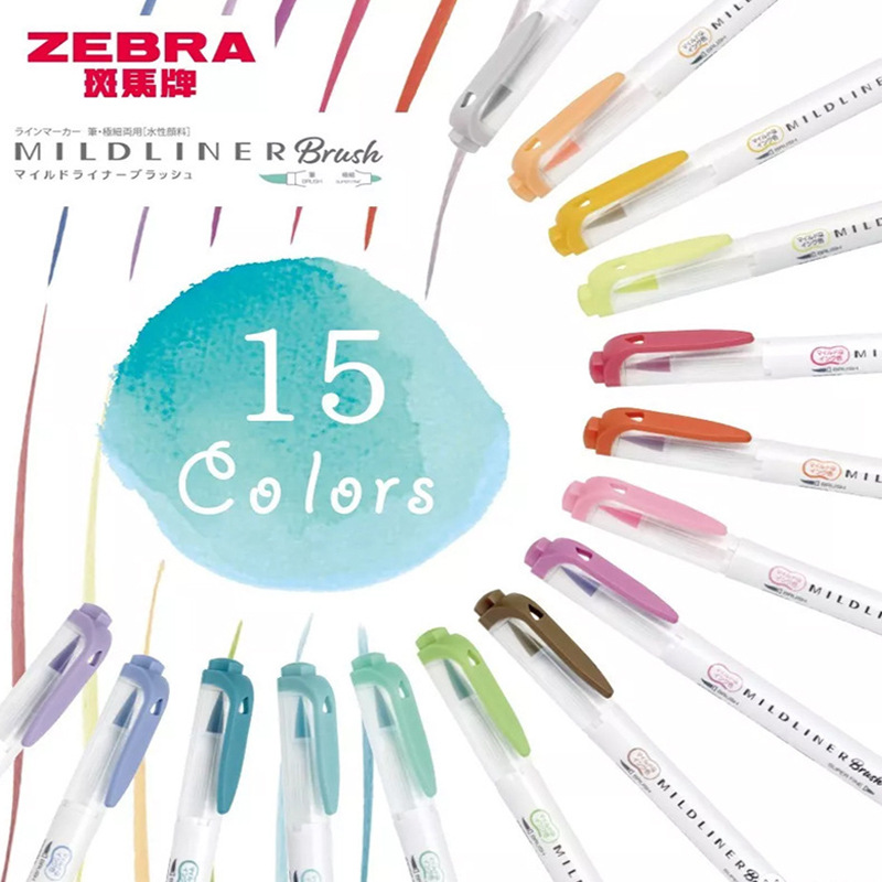 ZEBRA Mildliner Highlighters P - Zebra Pen Mildliner ulasan dan harga