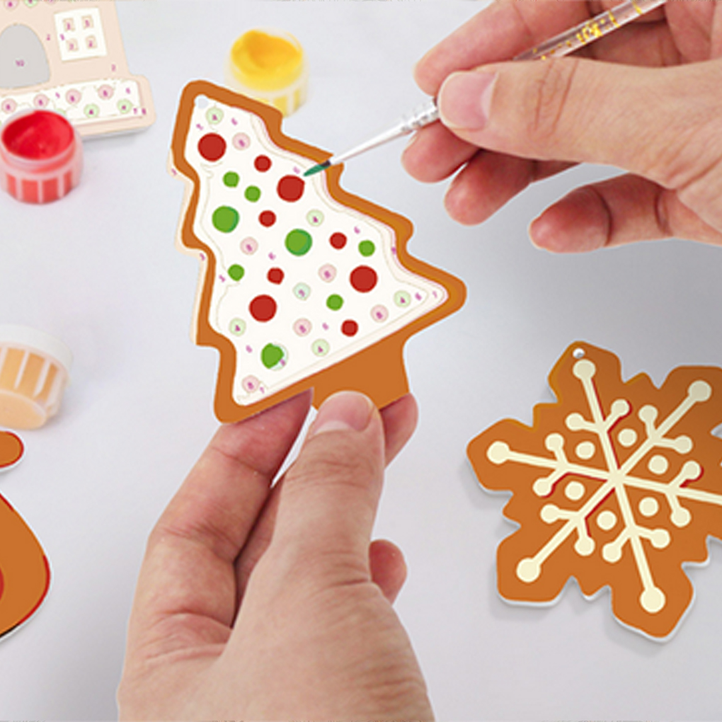 8Pcs/set Christmas Tree Hangin - Art And Craft For Xmas ulasan dan harga