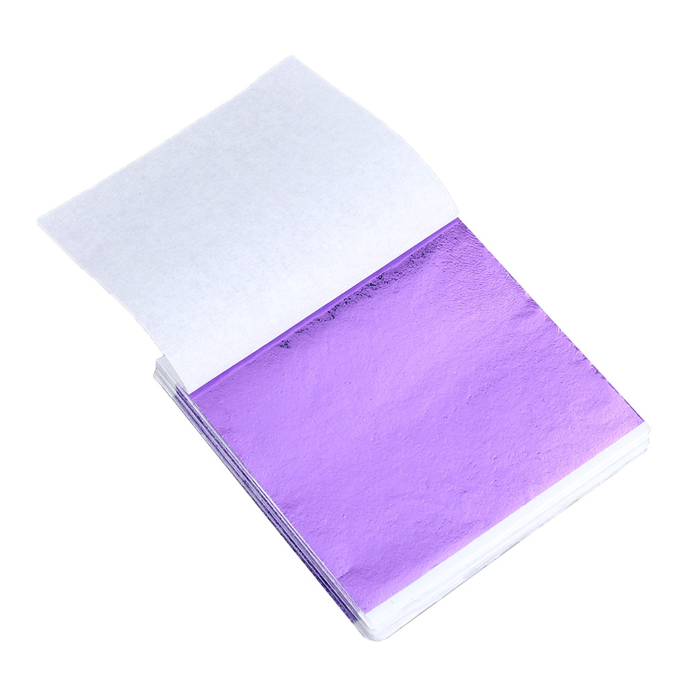 50Pcs 8x8.5cm Gold Leaf Sheets - Art Craft Leaves ulasan dan harga