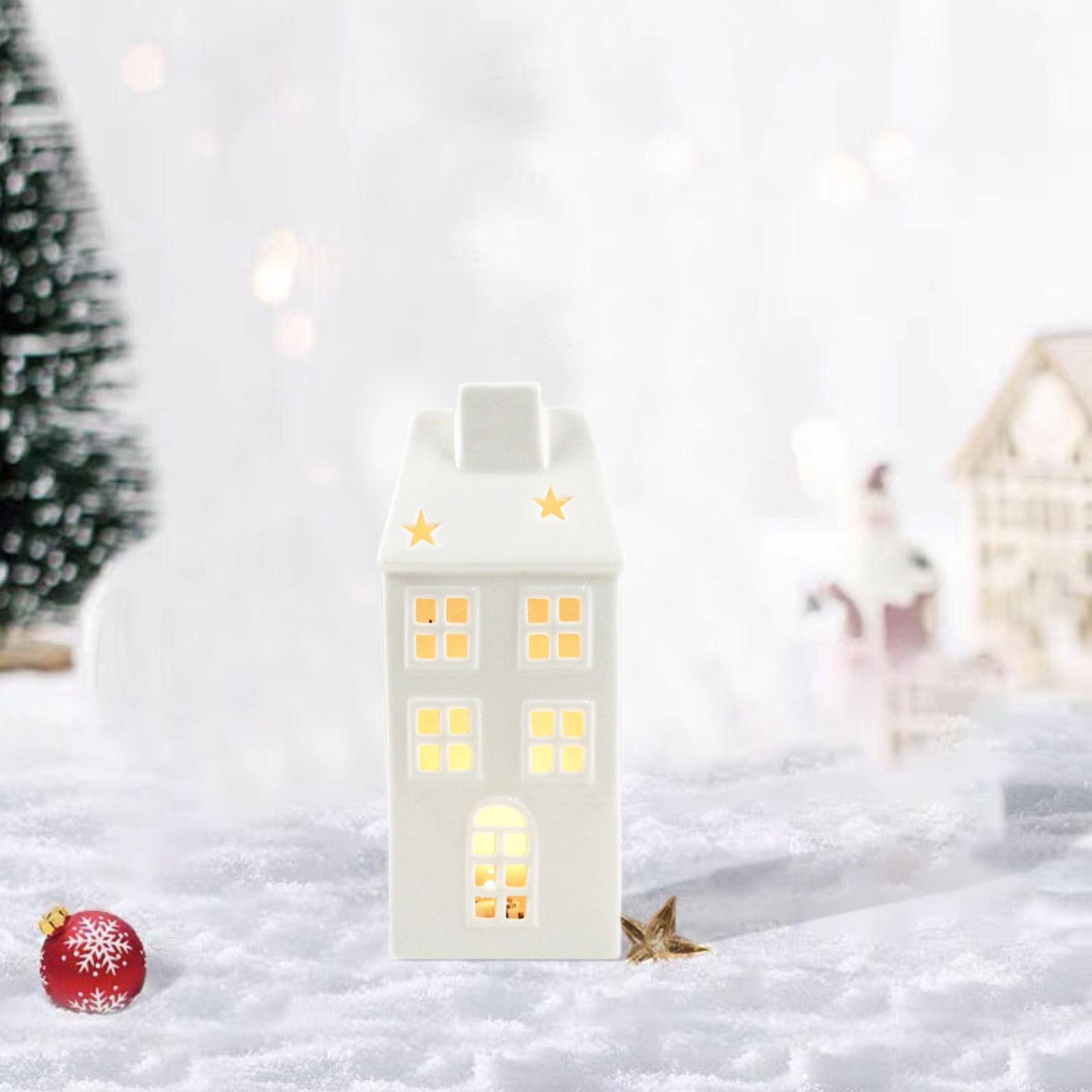 Ceramic Xmas House Bedroom Tab - Art And Craft For Xmas ulasan dan harga