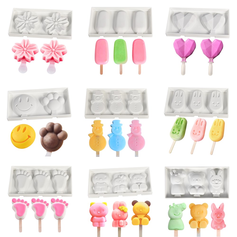 Various Shapes Ice Cream Silic - Art Craft Ice Cream ulasan dan harga