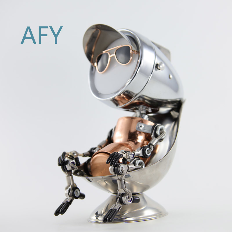 Metal Punk Robot Atmosphere La - Art Craft Robot ulasan dan harga