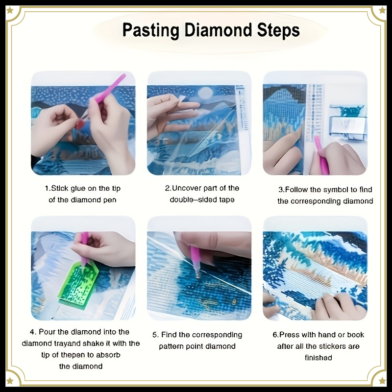 Full Round Diamond Painting Cu - Art Craft Decoration Ideas ulasan dan harga