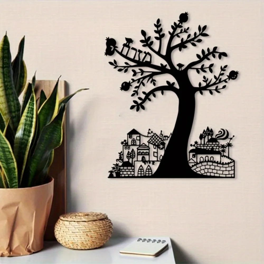CIFBUY Metal Wall Art Pomegran - Art Craft Usa ulasan dan harga