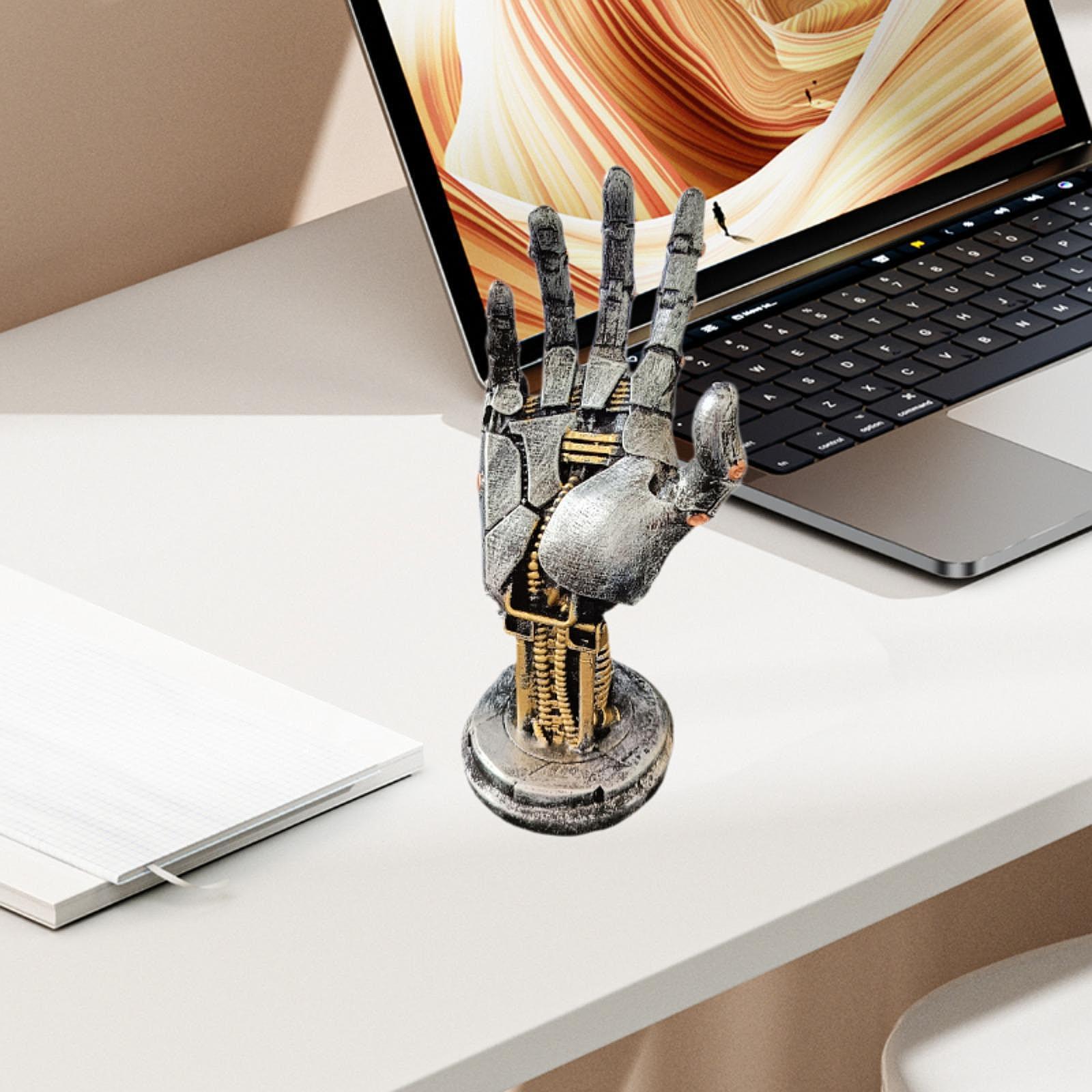 Robotic Hand Statue Art Crafts - Art Craft Robot ulasan dan harga