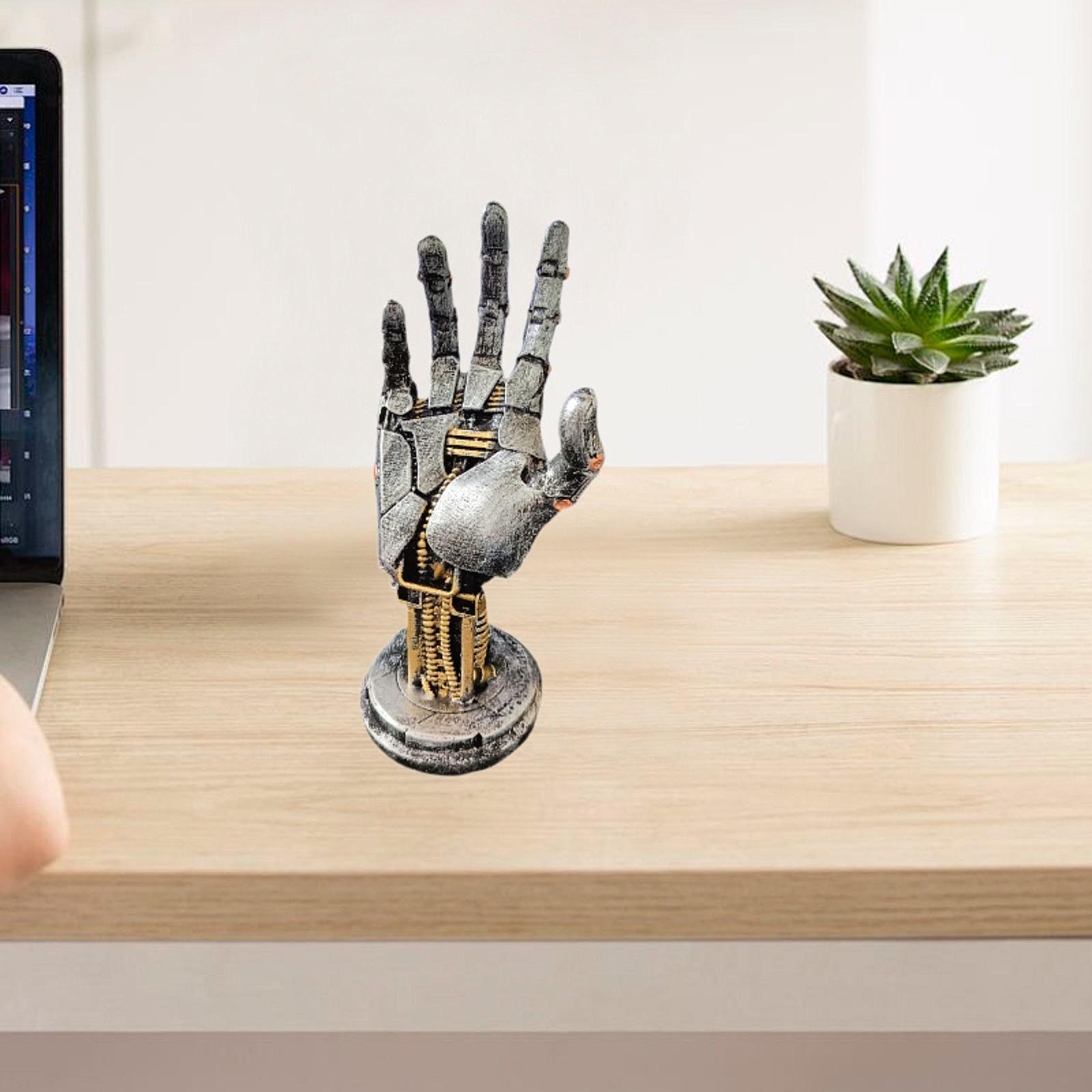 Robotic Hand Statue Art Crafts - Art Craft Robot ulasan dan harga