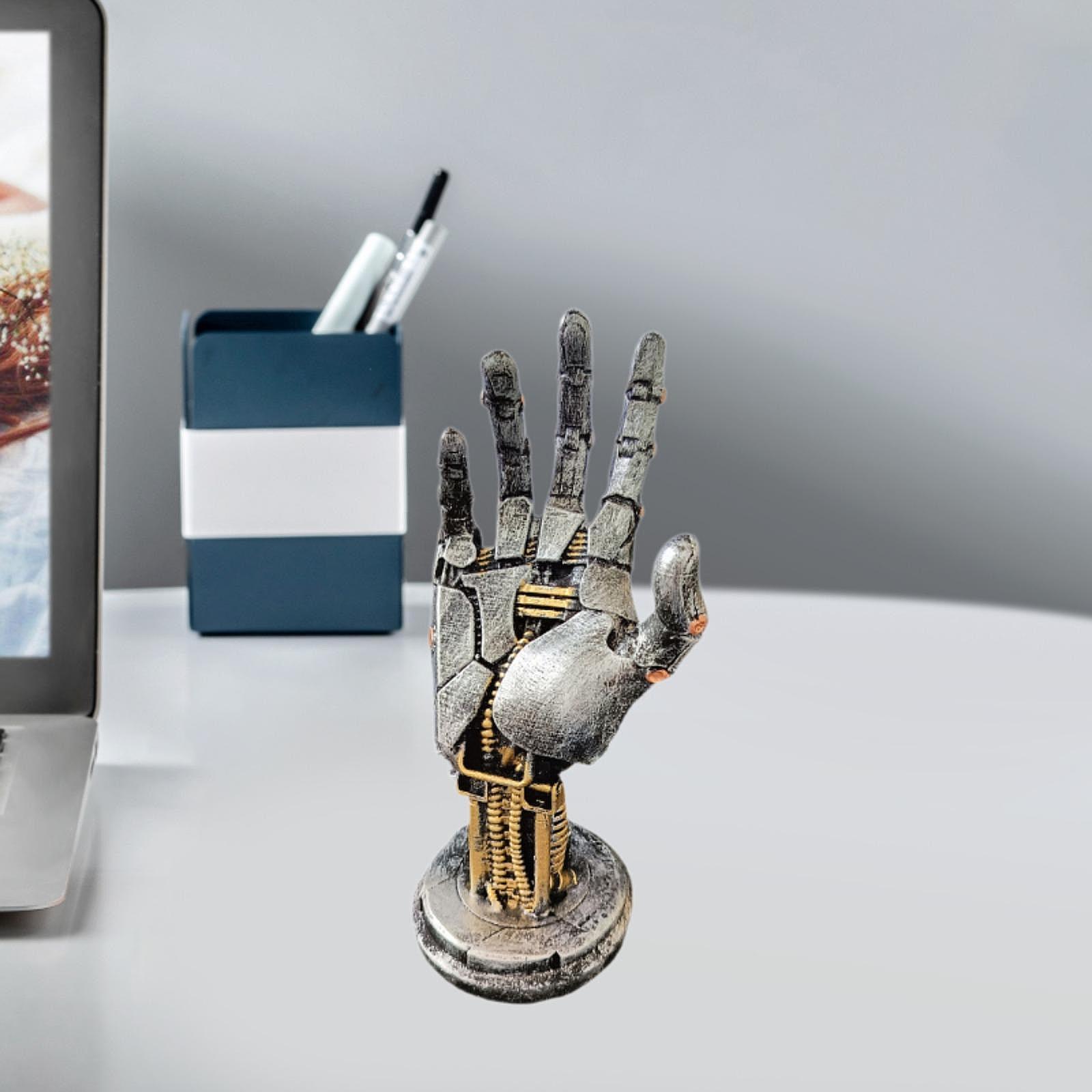 Robotic Hand Statue Art Crafts - Art Craft Robot ulasan dan harga