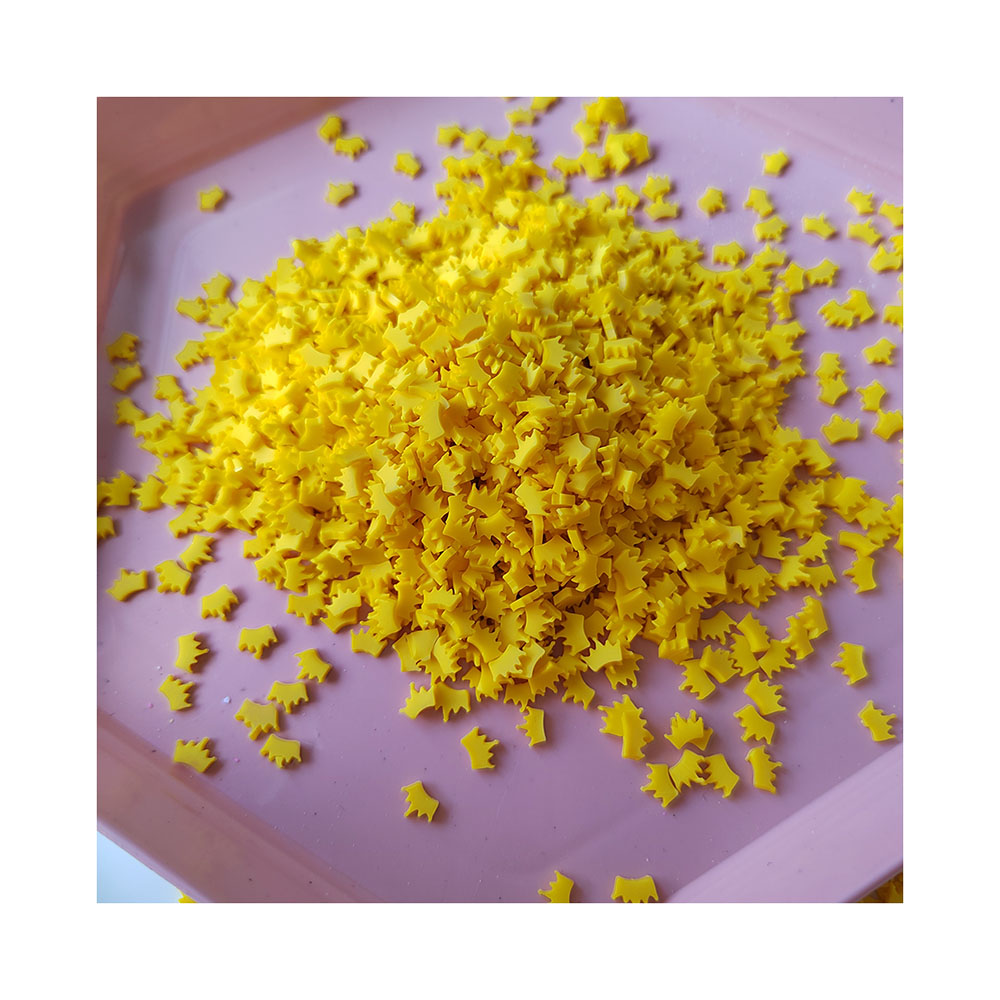 Yellow Crown Slices Polymer Ho - Art Craft New Year ulasan dan harga