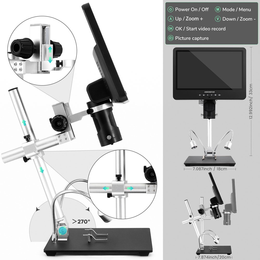 Maxgeek Andonstar AD249SM 10-i - Art Craft Definition ulasan dan harga