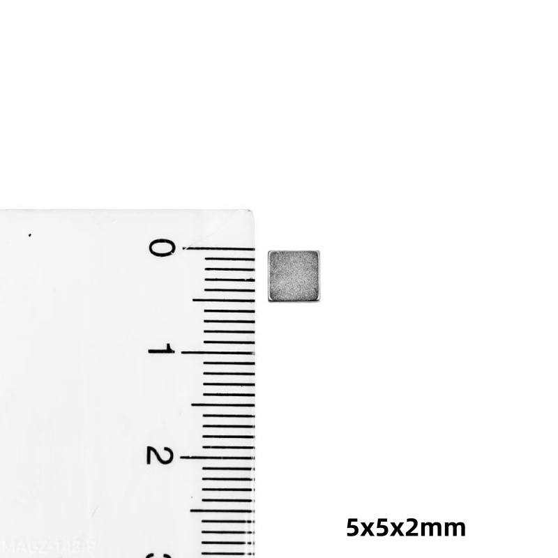 5x5x2mm  N35 Neodymium Magnet  - Art Craft Magnet ulasan dan harga