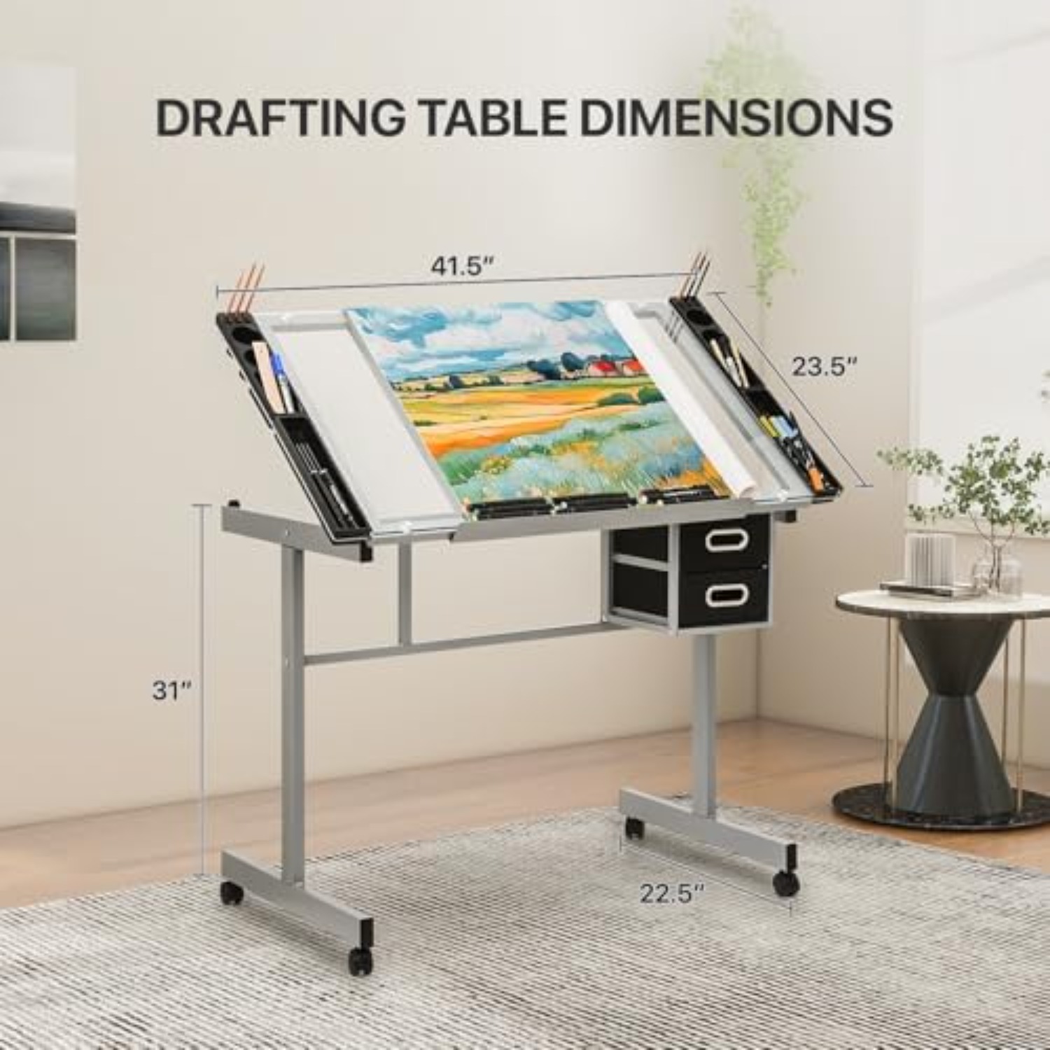 Professhional Drafting Table f - Art Craft Usa ulasan dan harga