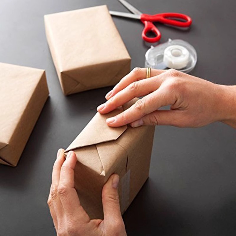 Brown Kraft Paper Ideal For Gi - Art Craft Recycled Materials ulasan dan harga