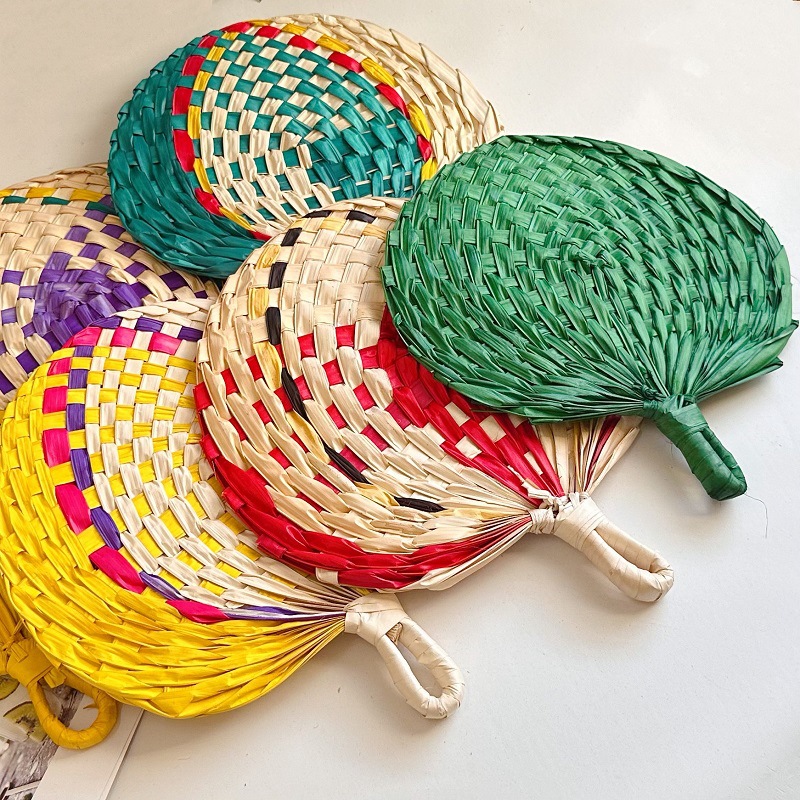 Chinese Style Handmade Fan Ret - Art Craft Leaves ulasan dan harga