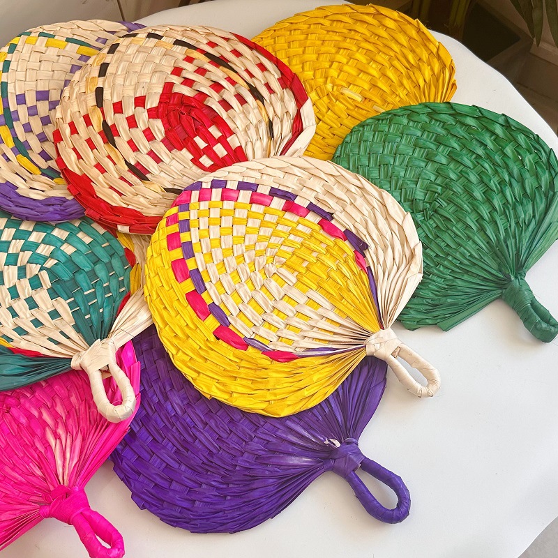 Chinese Style Handmade Fan Ret - Art Craft Leaves ulasan dan harga