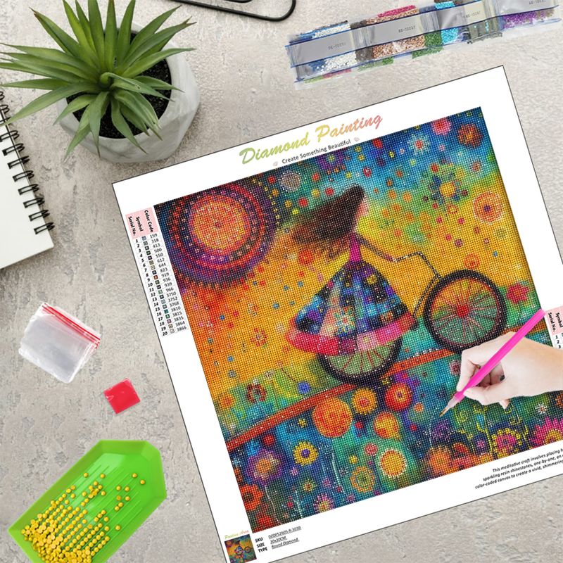 RUOPOTY Diamond Painting Livin - Art Craft Decoration Ideas ulasan dan harga
